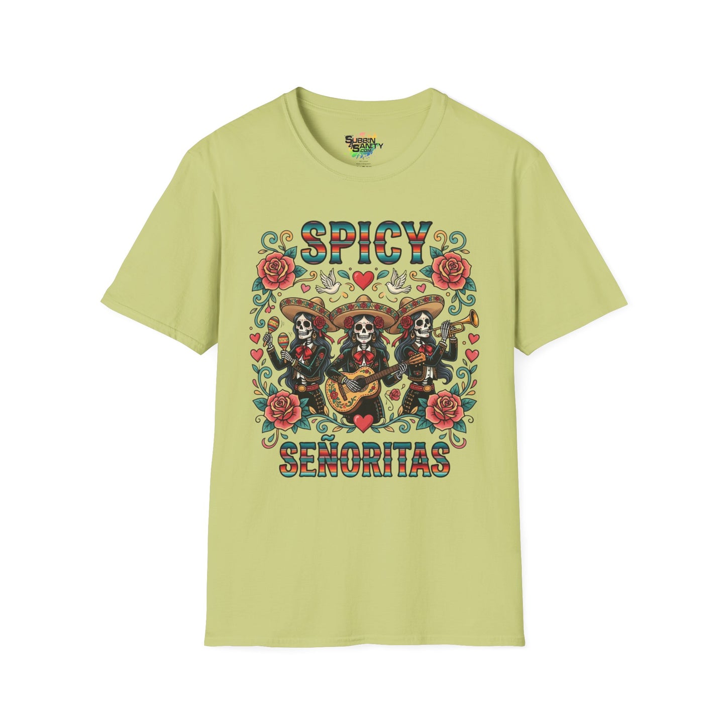 "Spicy Senoritas" | Unisex Softstyle T-Shirt