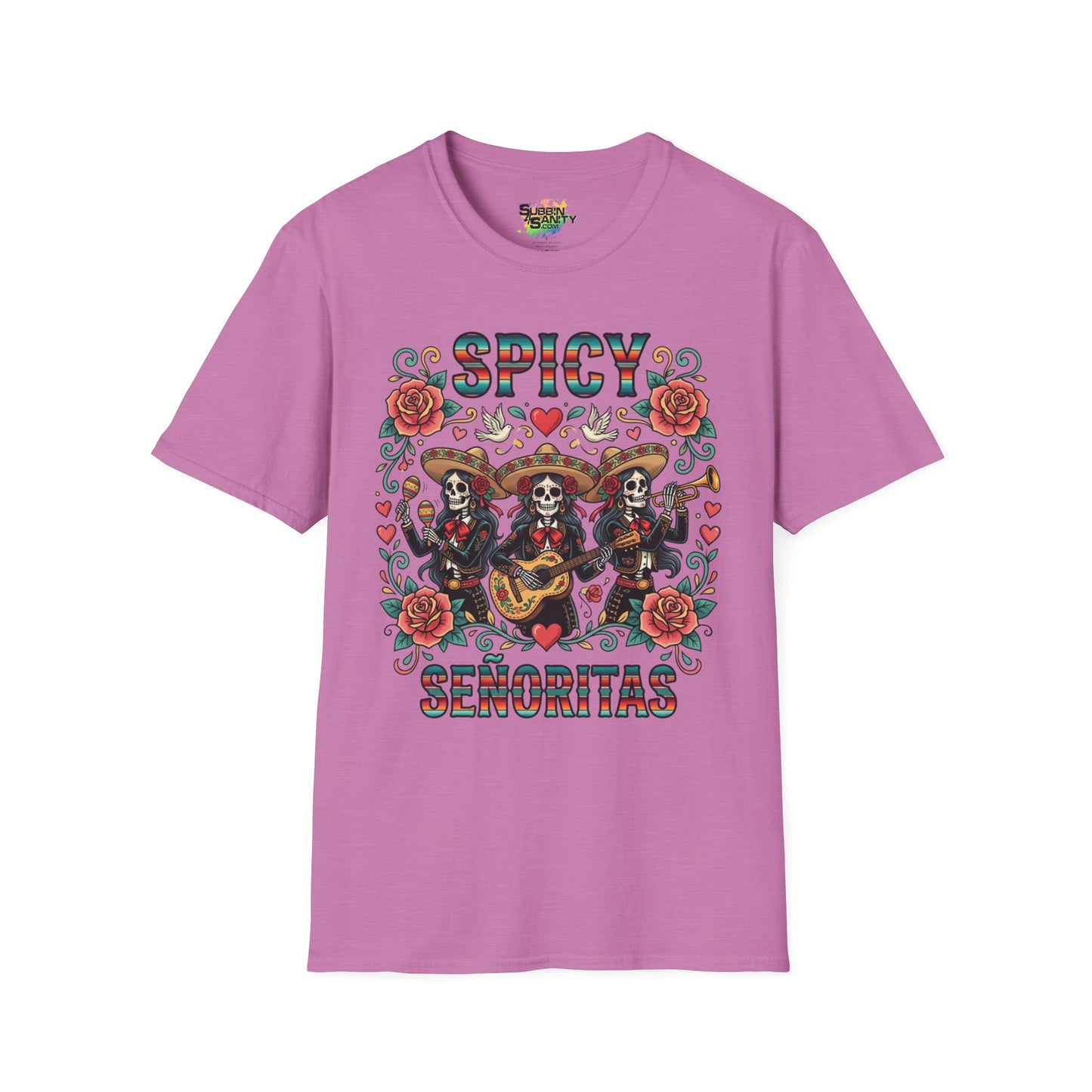 "Spicy Senoritas" | Unisex Softstyle T-Shirt