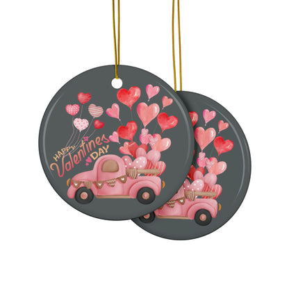 Valentines Ceramic Ornament (1pc, 3pcs, 5pcs, 10pcs)