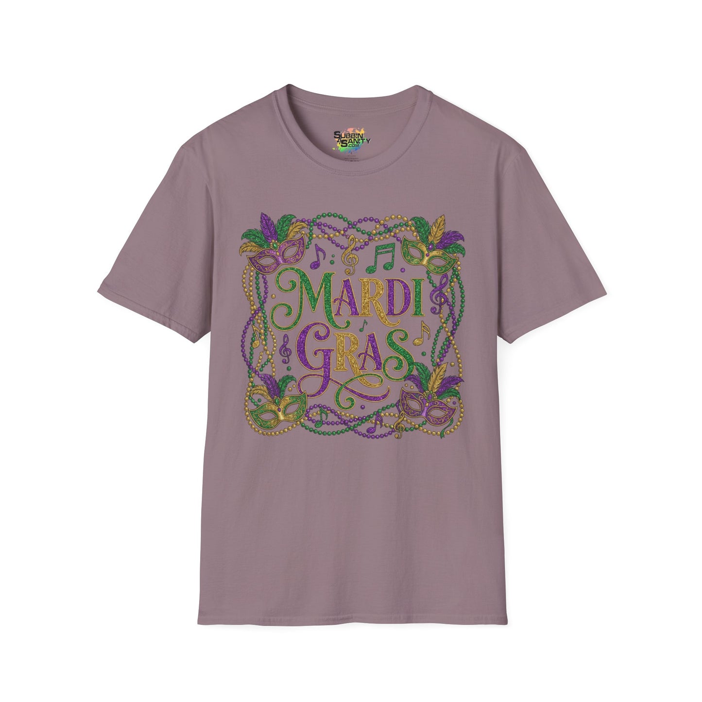 "Mardi Gras" | Unisex Softstyle T-Shirt