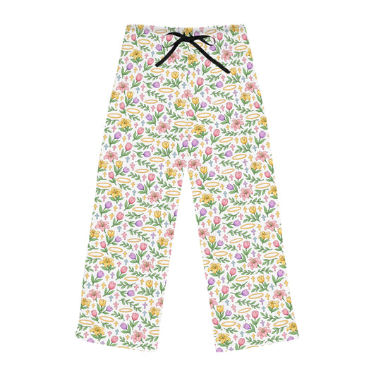 Proud Bible Thumper Rose Easter Faith Pajama Pants