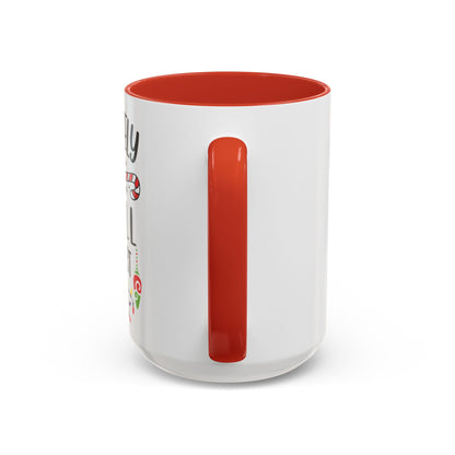 Christmas Coffee Mug, 11oz, "Most likely to fall asleep first"