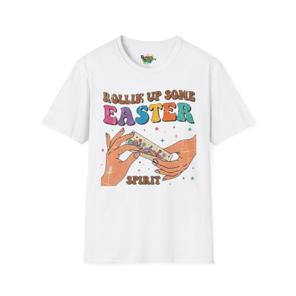 Rollin Up Some Easter Spirit Unisex Soft Style T-Shirt