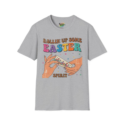 Rollin Up Some Easter Spirit Unisex Soft Style T-Shirt