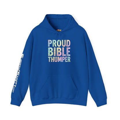 Proud Bible Thumper Pastel Rainbow Easter Faith Hoodie