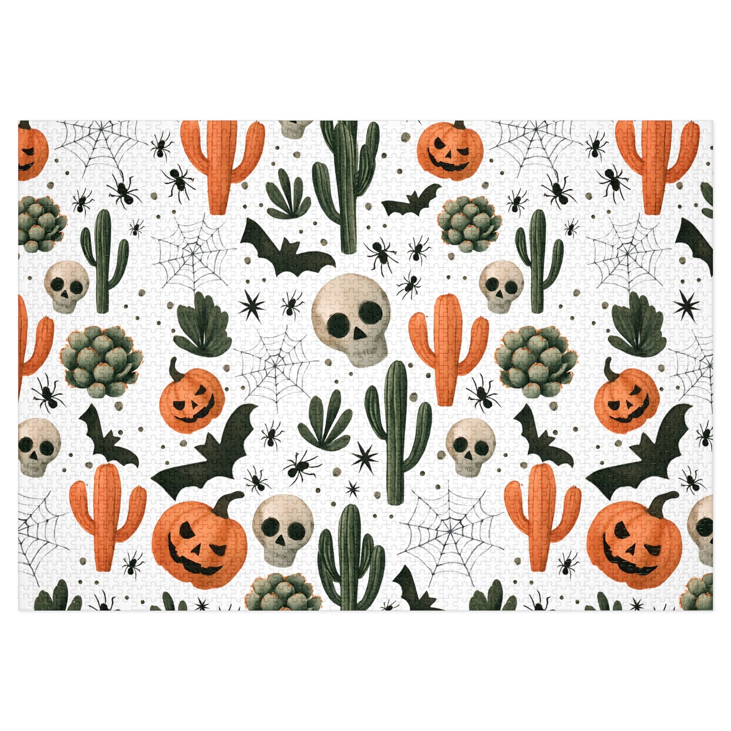 Halloween Puzzle with Tin Box