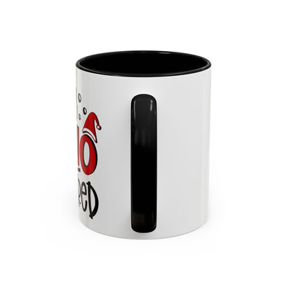 Christmas Coffee Mug, 11oz, "Ho Ho Hammered"