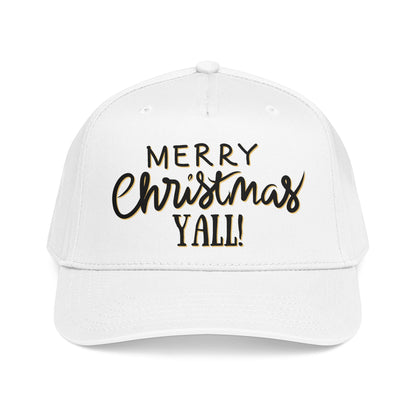 Merry Christmas Y'all Baseball Cap — Holiday DTF Baseball Hat