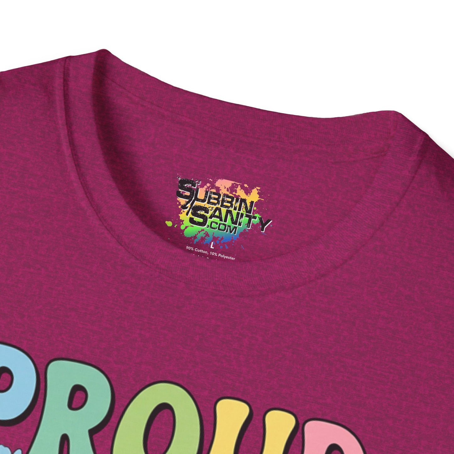 "Proud Bible Thumper" Multicolor Spring Easter Faith Unisex Soft Style T-Shirt