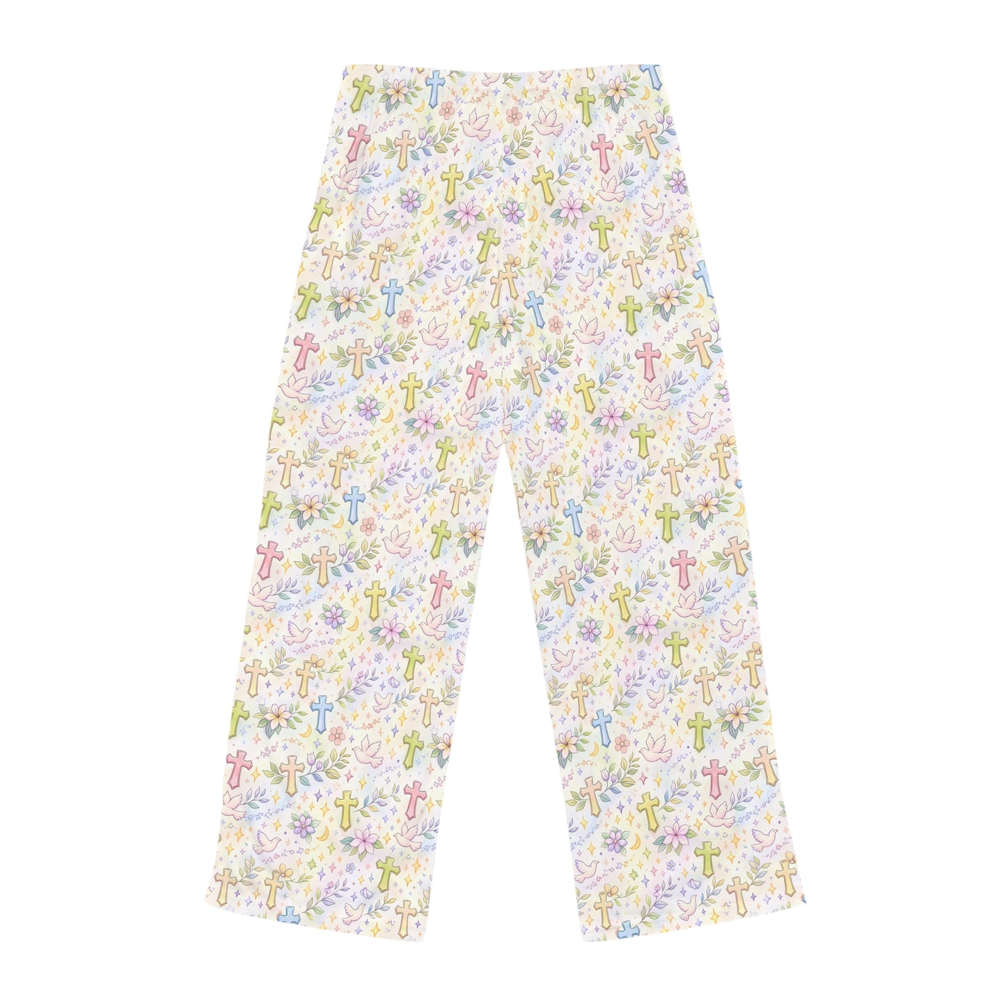 Proud Bible Thumper Pastel Rainbow Easter Faith Pajama Pants