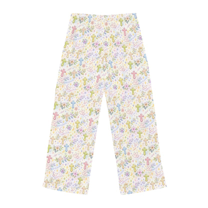 Proud Bible Thumper Pastel Rainbow Easter Faith Pajama Pants