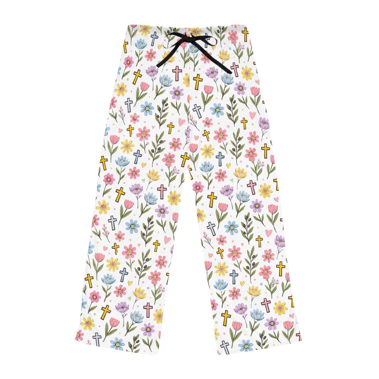 Proud Bible Thumper Multicolor Spring Easter Faith Pajama Pants