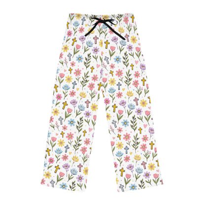 Proud Bible Thumper Multicolor Spring Easter Faith Pajama Pants