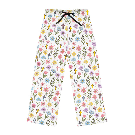 Proud Bible Thumper Multicolor Spring Easter Faith Pajama Pants