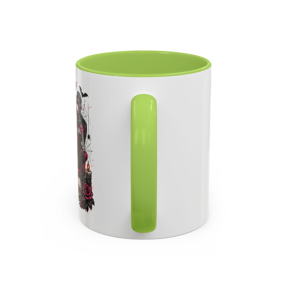 If Karma Needs Help Call Me Coffee Mug | Sarcastic Gothic Ceramic Mug by Subbin4Sanity