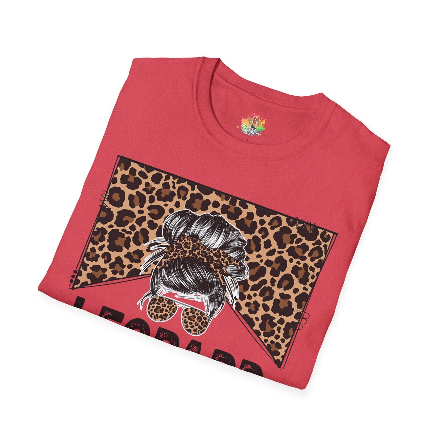 Leopard Junkie Graphic T-Shirt | Retro Bad Girl Statement Tee by Subbin4Sanity