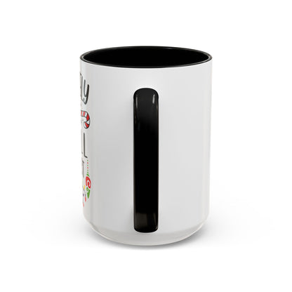 Christmas Coffee Mug, 11oz, "Most likely to fall asleep first"