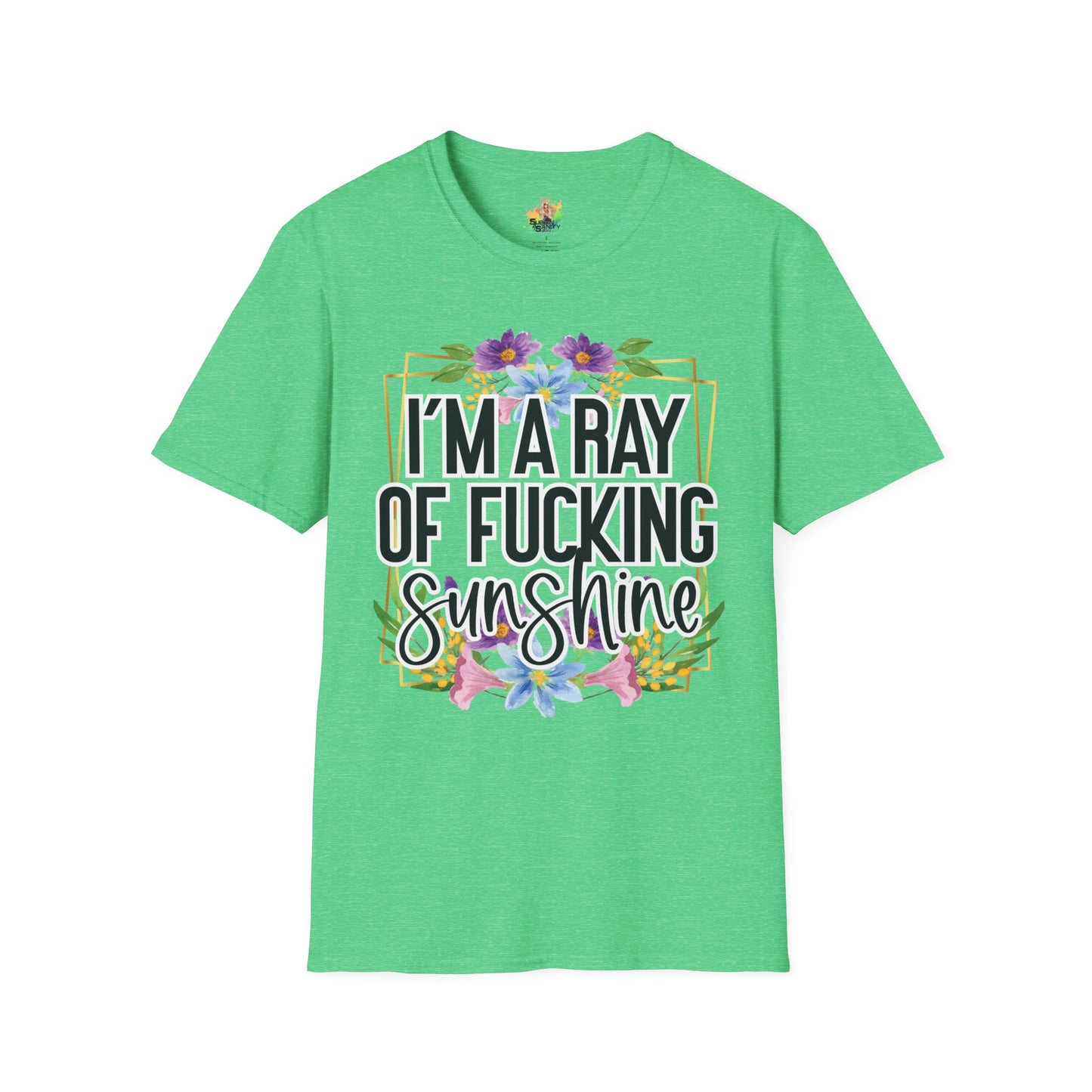 Ray Of Fucking Sunshine Graphic T-Shirt | Funny Bold Attitude Tee by Subbin4Sanity