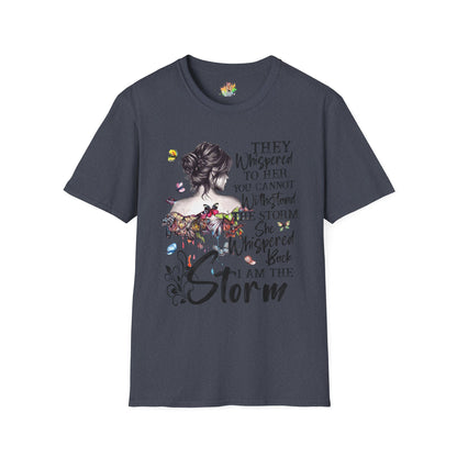 I Am The Storm Graphic T-Shirt | Empowering Women’s Statement Tee by Subbin4Sanity
