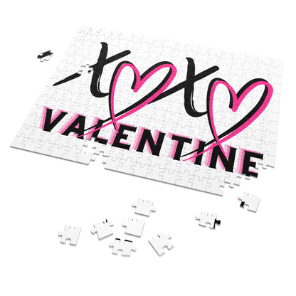 Valentines XOXO Jigsaw Puzzle — Romantic Tin Box Gift