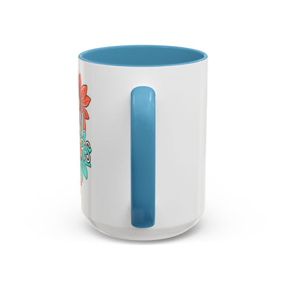 Coffee Mug, 11oz, "NO rain NO Flowers"