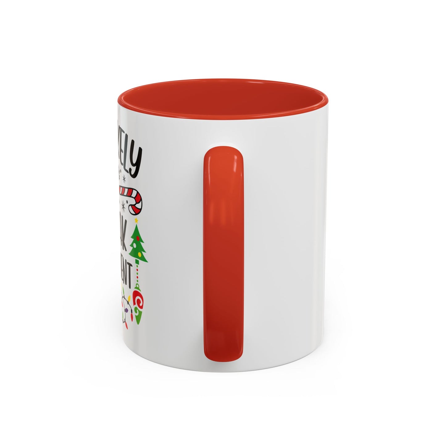Christmas Coffee Mug, 11oz, "Most likely to break an ornament"