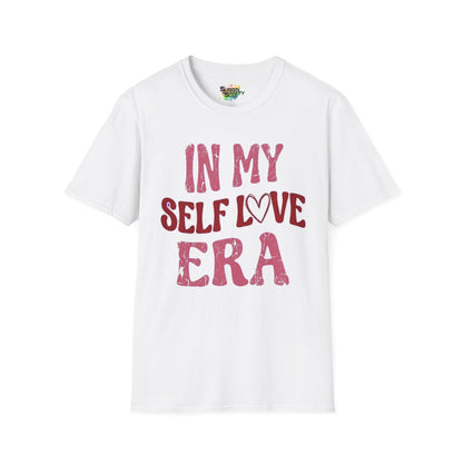In My Self Love Era Valentine T-Shirt – Cute Graphic Tee | Unisex Softstyle Valentine’s Day Shirt