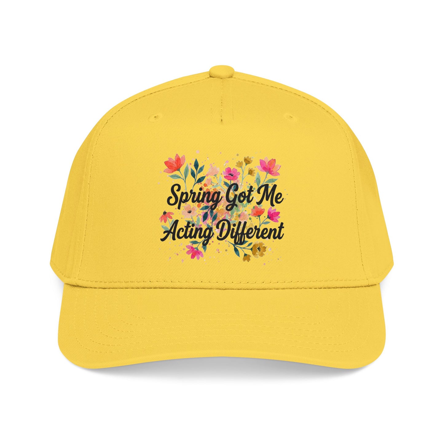 "Spring Got Me Acting Different" — Baseball Cap