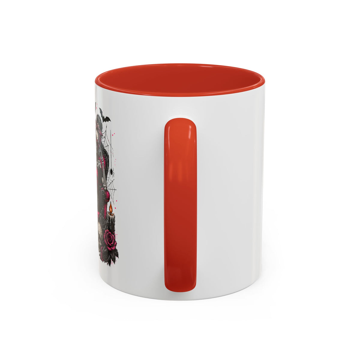 If Karma Needs Help Call Me Coffee Mug | Sarcastic Gothic Ceramic Mug by Subbin4Sanity