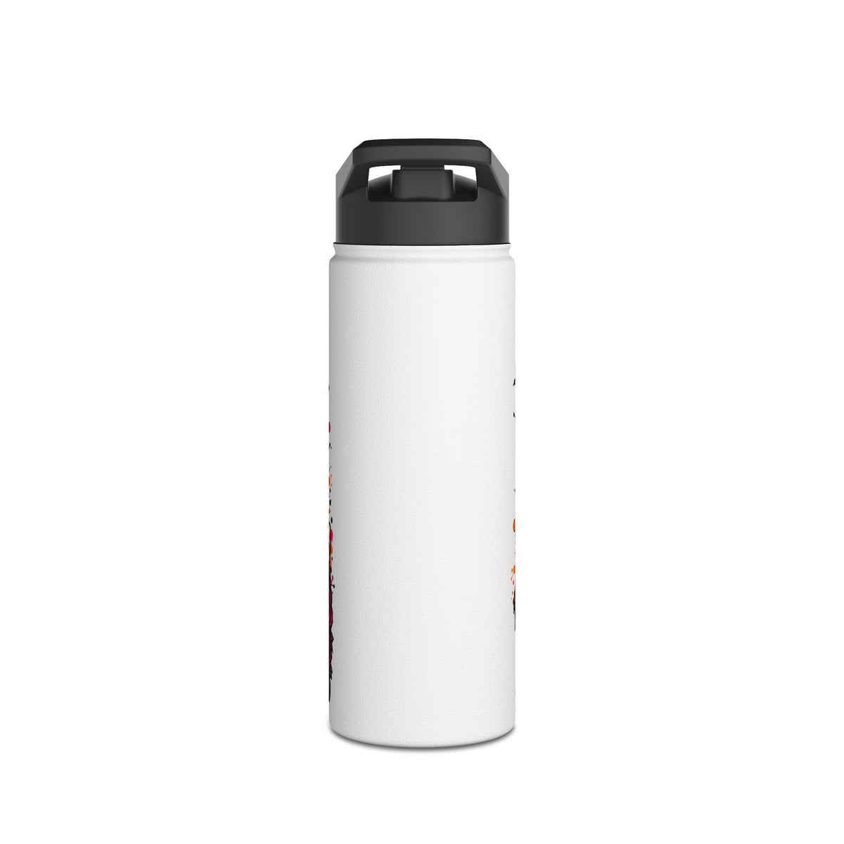 Too Dead To Give A Damn Stainless Steel Water Bottle | Sarcastic Gothic Insulated Bottle by Subbin4Sanity