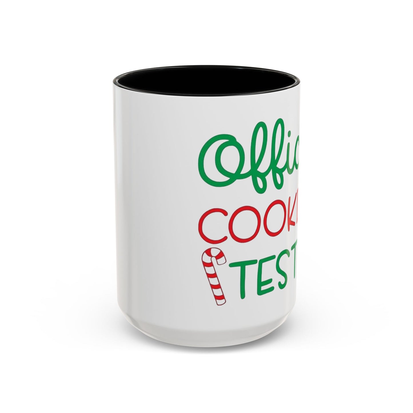 Christmas Coffee Mug, 11oz, "Official Cookie Tester"