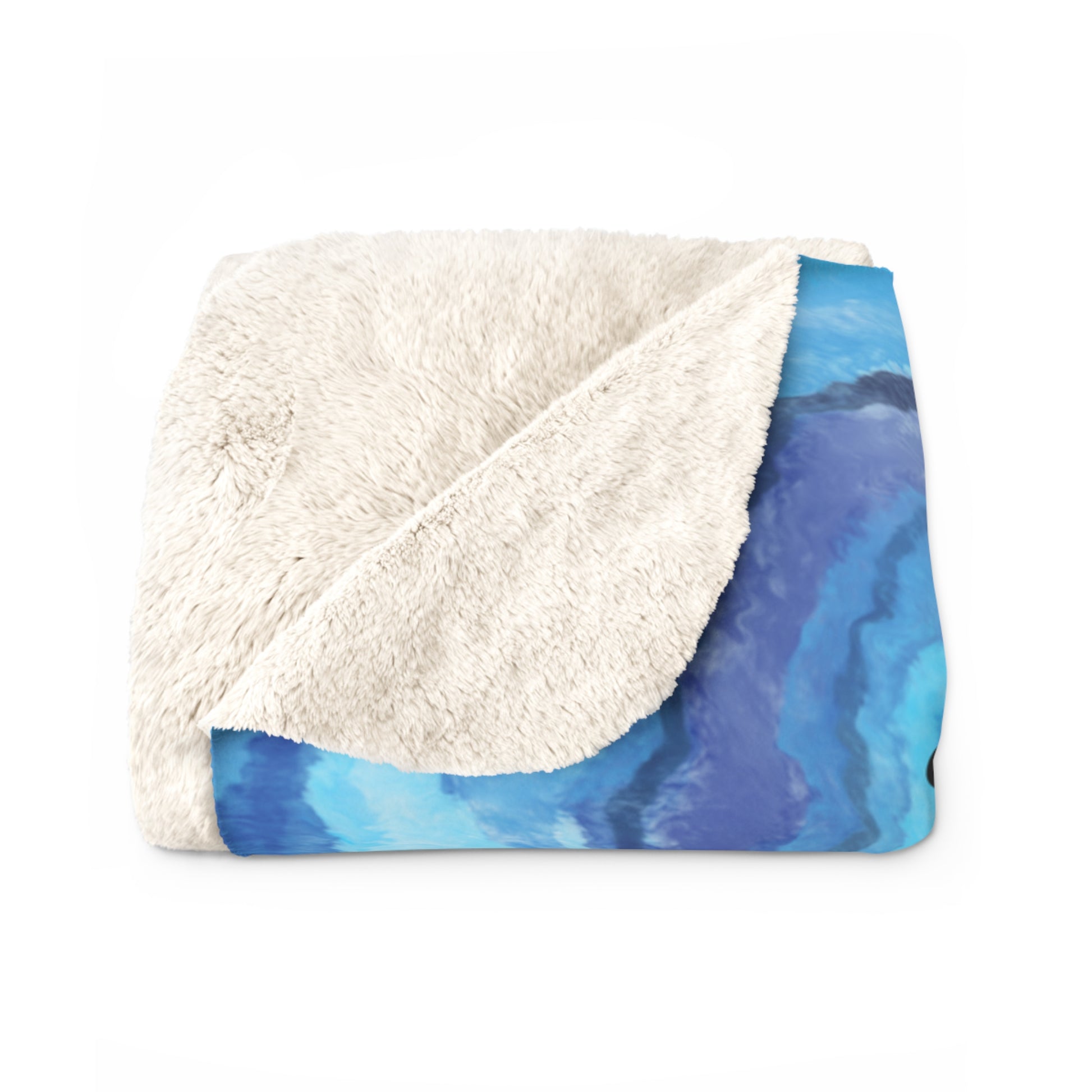 Inspirational quote sherpa fleece blanket for comfort and encouragement