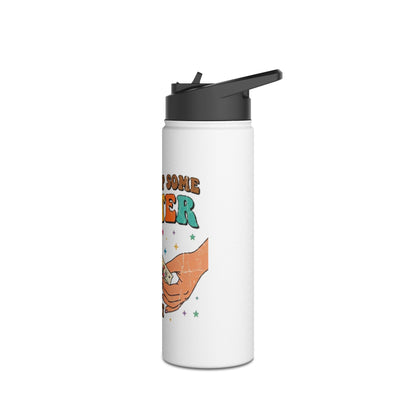 "Rollin Up Some Easter Spirit" Stainless Steel Water Bottle