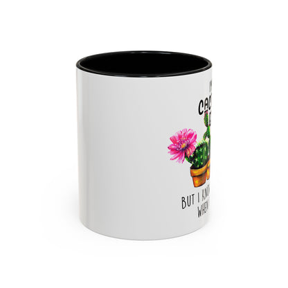 Coffee Mug, 11oz, "No Cactus Expert"