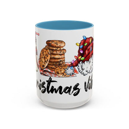 Christmas Coffee Mug, 11oz, "Christmas Vibes"