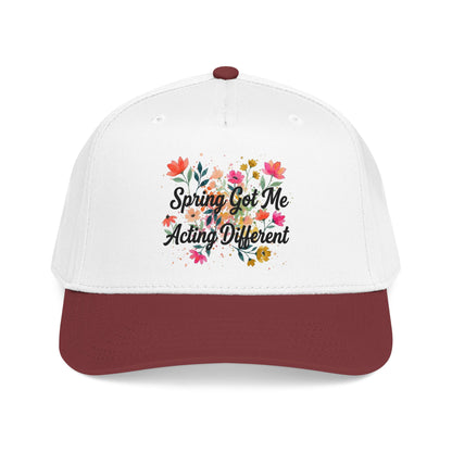 "Spring Got Me Acting Different" — Baseball Cap