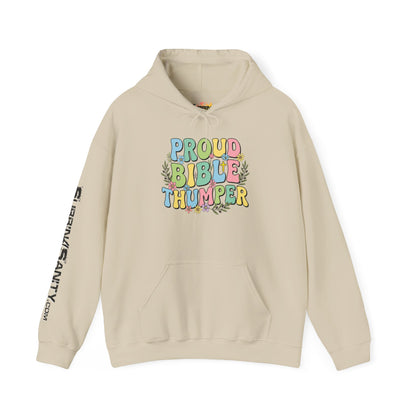 Proud Bible Thumper Multicolor Spring Easter Faith Hoodie