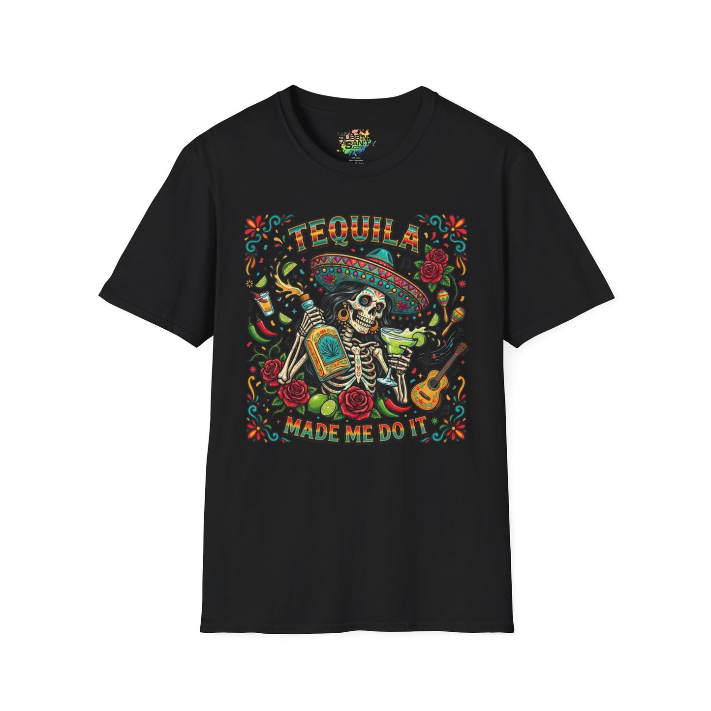 "Tequila Made Me Do It" | Unisex Softstyle T-Shirt