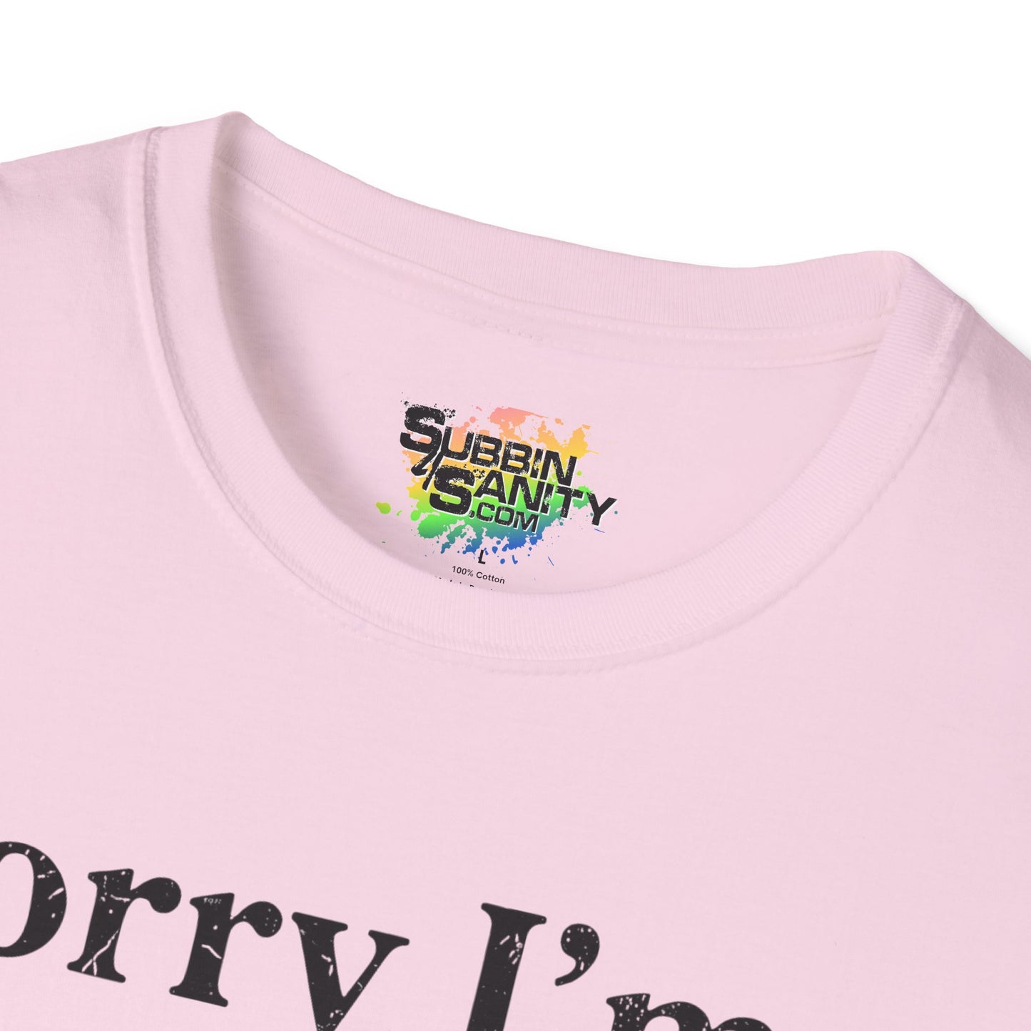 Sorry I'm Booked (With Myself) Valentine T-Shirt – Cute Graphic Tee | Unisex Softstyle Valentine’s Day Shirt
