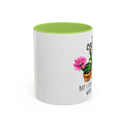 Coffee Mug, 11oz, "No Cactus Expert"