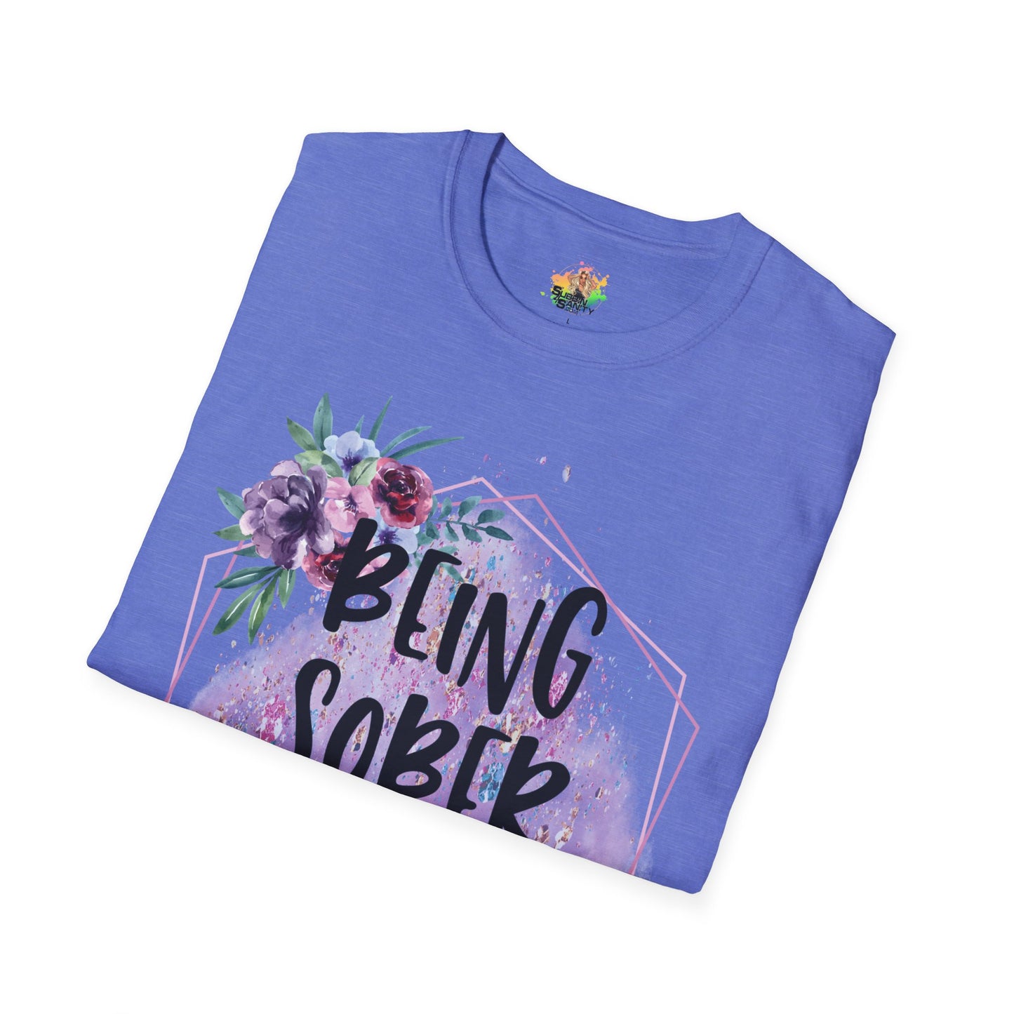 Being Sober Sucks Graphic T-Shirt | Funny Dark Humor Statement Tee by Subbin4Sanity