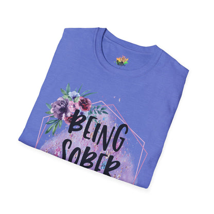 Being Sober Sucks Graphic T-Shirt | Funny Dark Humor Statement Tee by Subbin4Sanity