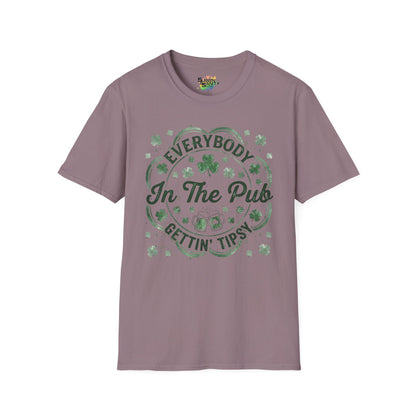 "Everybody In The Pub Gettin' Tipsy" | Unisex Softstyle T-Shirt