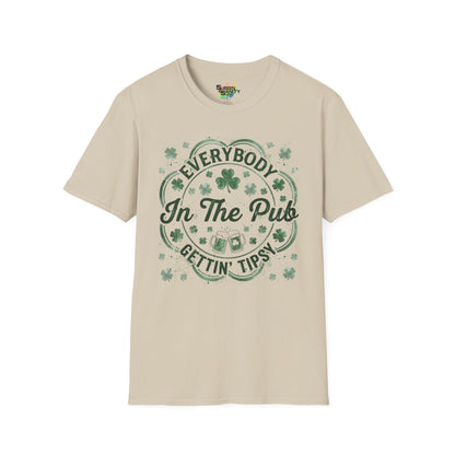 "Everybody In The Pub Gettin' Tipsy" | Unisex Softstyle T-Shirt
