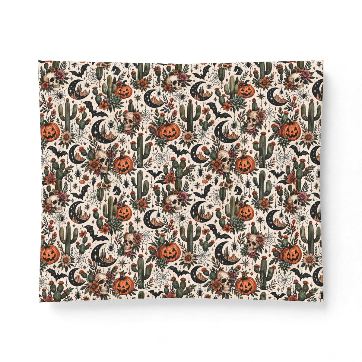 Desert Moonlight Comforter | Boho Desert Halloween Celestial Bedding by Subbin4Sanity