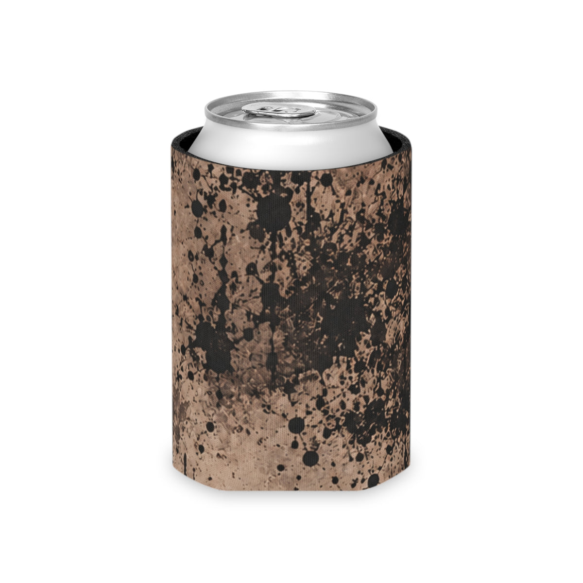 Deadly Blooms Foam Grip Koozie | Gothic Floral Skull Can Cooler by Subbin4Sanity