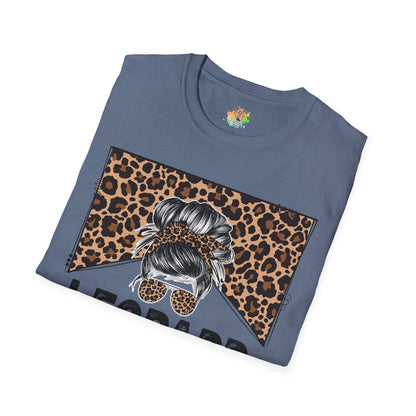 Leopard Junkie Graphic T-Shirt | Retro Bad Girl Statement Tee by Subbin4Sanity