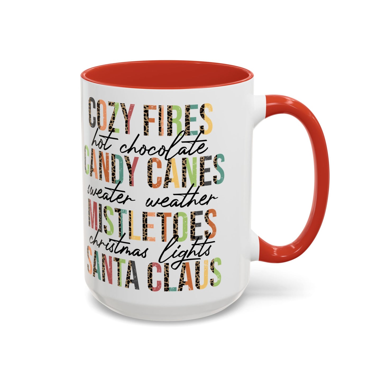Christmas Coffee Mug, 11oz, Sweater Weather Quote -
