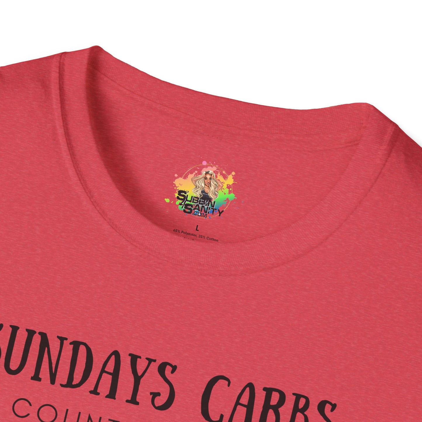 The Lord’s Carbs Graphic T-Shirt | Funny Food Lover Statement Tee by Subbin4Sanity