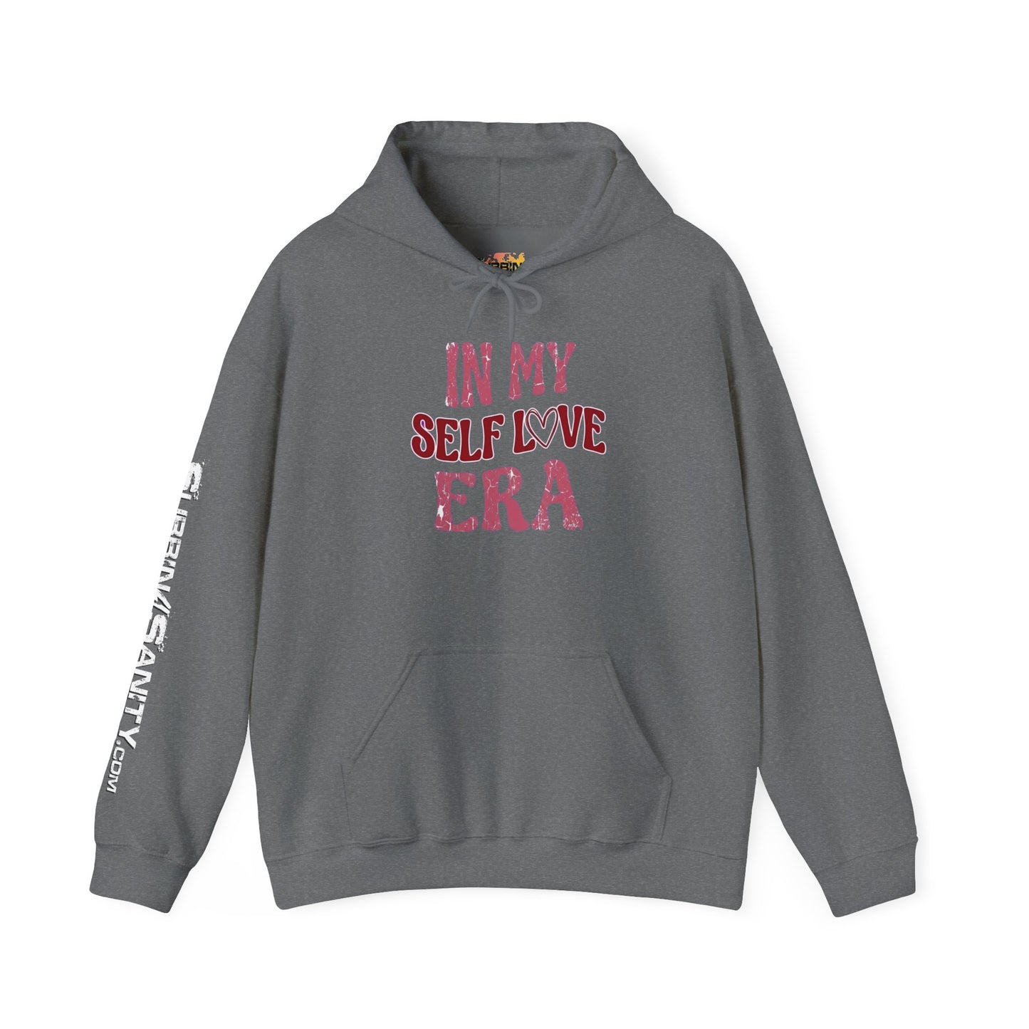 "In My Self Love Era" Valentines Hoodie – Cute Graphic Pullover | Unisex Cozy Valentine’s Day Hoodie